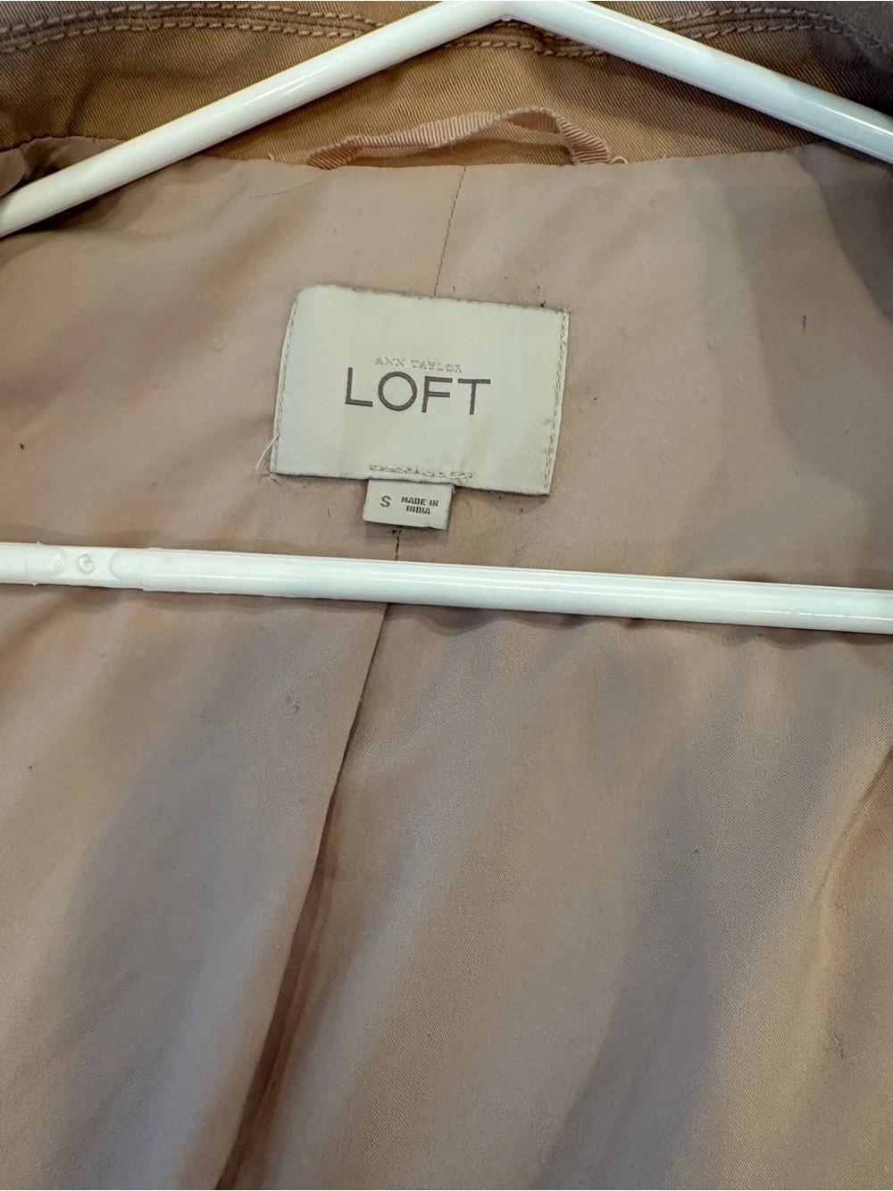 LOFT Women's Dusty Blush Moto Jacket - Picture 9 of 10